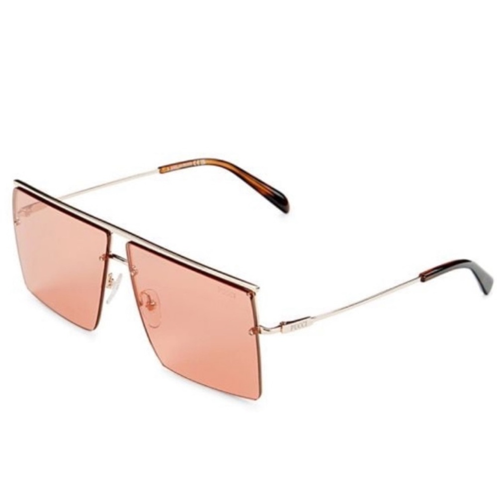 Emilio Pucci Pink Square Sunglasses - Picture 6 of 6